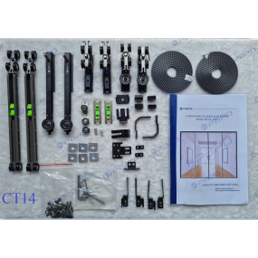 PHỤ KIỆN GIẢM CHẤN CỬA NHÔM 3 CÁNH 1 FIX 