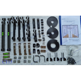 PHỤ KIỆN GIẢM CHẤN CỬA NHÔM 4 CÁNH 1 FIX 