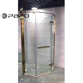 CABIN TẮM 135° MỞ 1 CÁNH  BẢN LỀ CHỮ NHẬT  PAPO  
