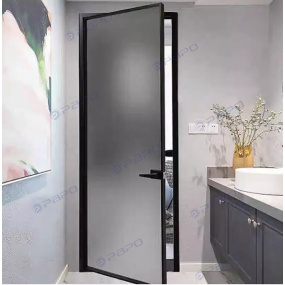 HỆ CỬA MỞ 1 CÁNH NHÔM SLIM PAPO 