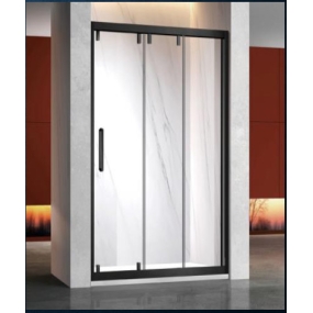 CABIN TẮM CỬA TRƯỢT 2 CÁNH 1 FIX PAPO (CÓ GIẢM CHẤN)