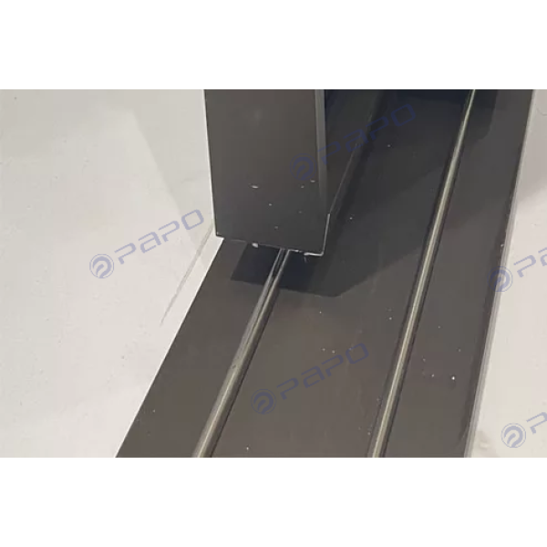 HỆ CỬA NHÔM SLIM TRƯỢT 1 CÁNH CÓ RAY DƯỚI 