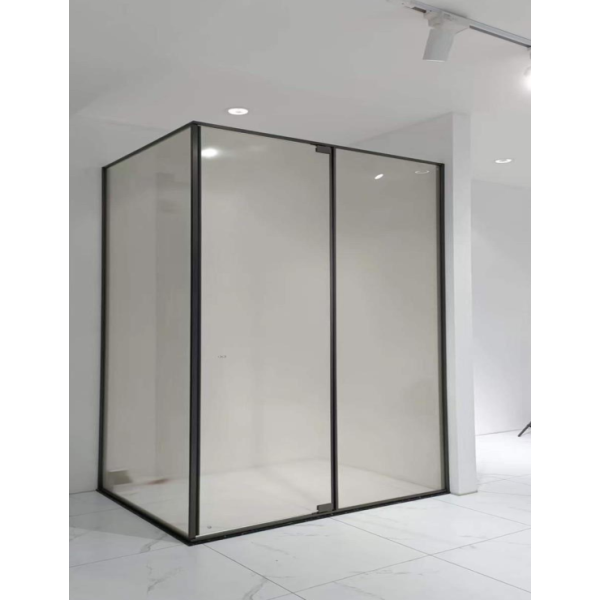 CABIN TẮM CỬA MỞ 1 CÁNH, 1 VÁCH , BẢN LỀ TRÊN DƯỚI PAPO