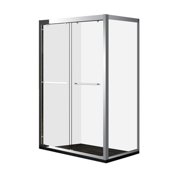 CABIN TẮM KÍNH 2 CỬA TRƯỢT QUA LẠI , CÓ VÁCH (CÓ GIẢM CHẤN)