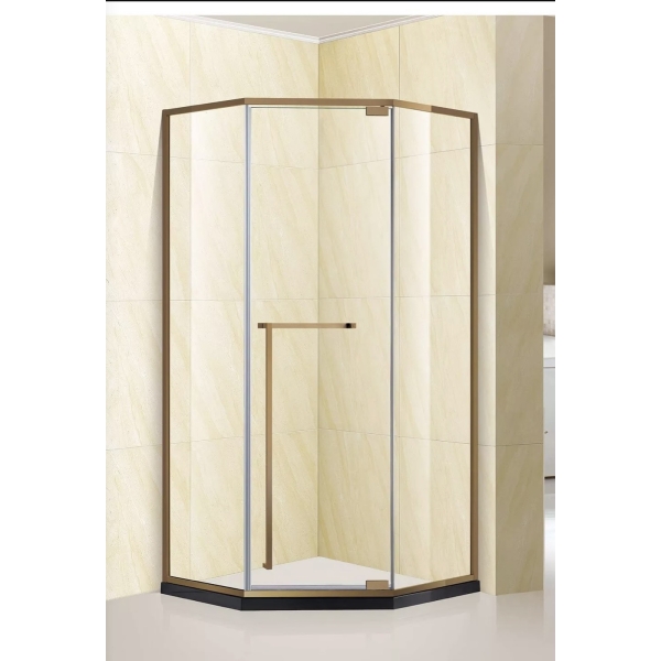 CABIN TẮM 135° MỞ QUAY  BẢN LỀ TRÊN DƯỚI PAPO  